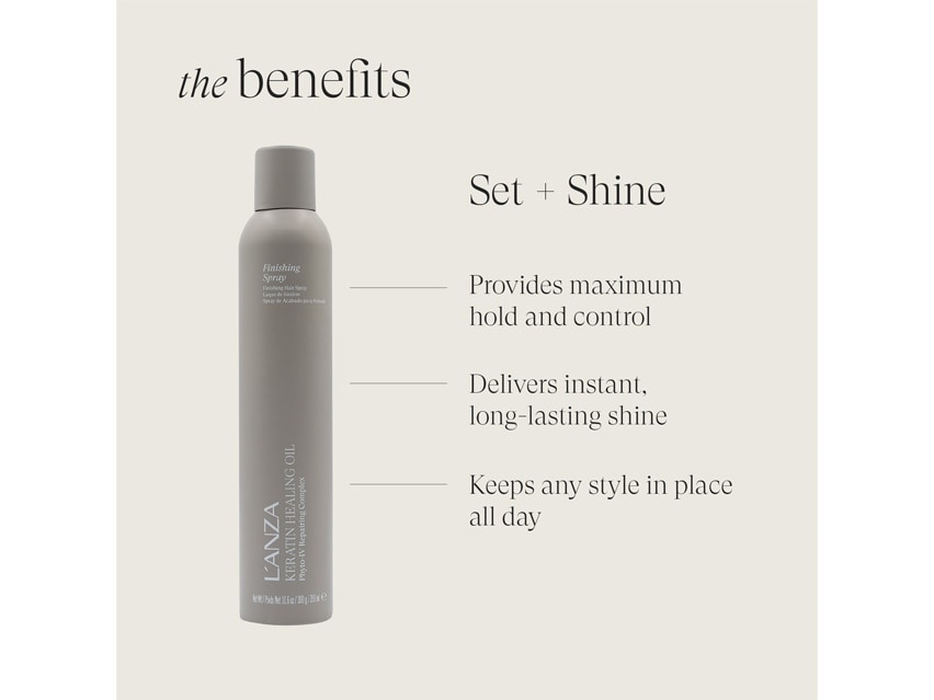 L&#39;ANZA Keratin Healing Oil Finishing Spray