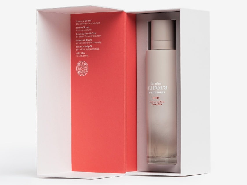 The Nine Aurora Beauty Zones Ionis Toning Mist