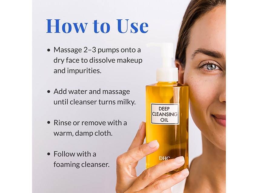 DHC Deep Cleansing Oil Facial Makeup Remover