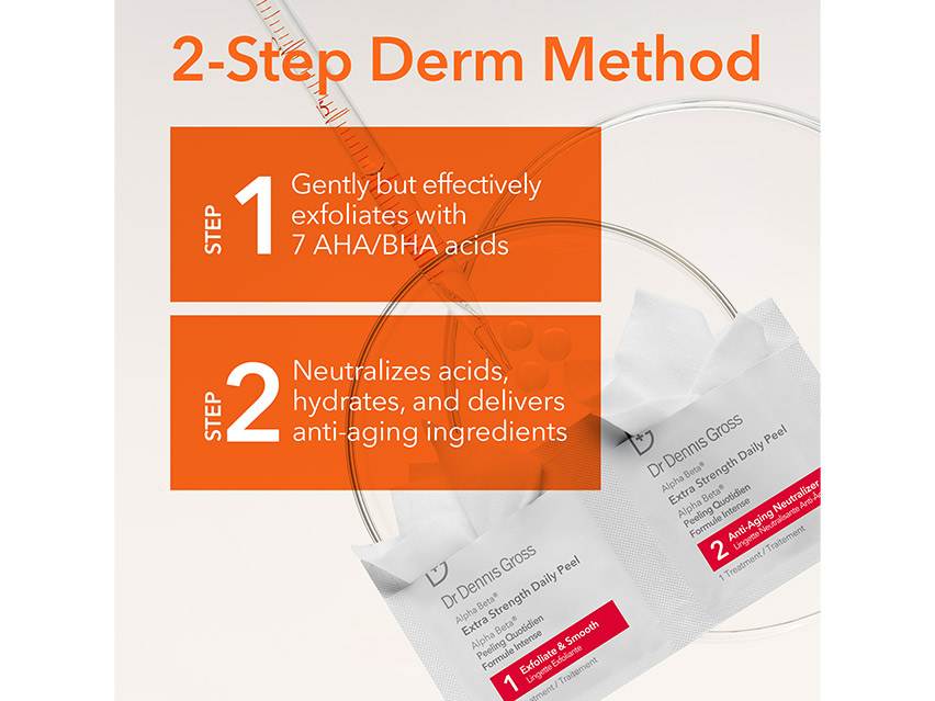 Dr. Dennis Gross Skincare Radiant, Smooth &amp; Firm Extra Strength Daily Peel Kit - Limited Edition