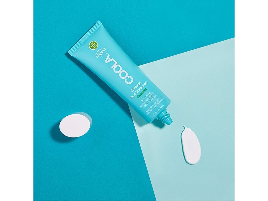 COOLA Organic Face Sunscreen Moisturizer SPF 30 - Cucumber