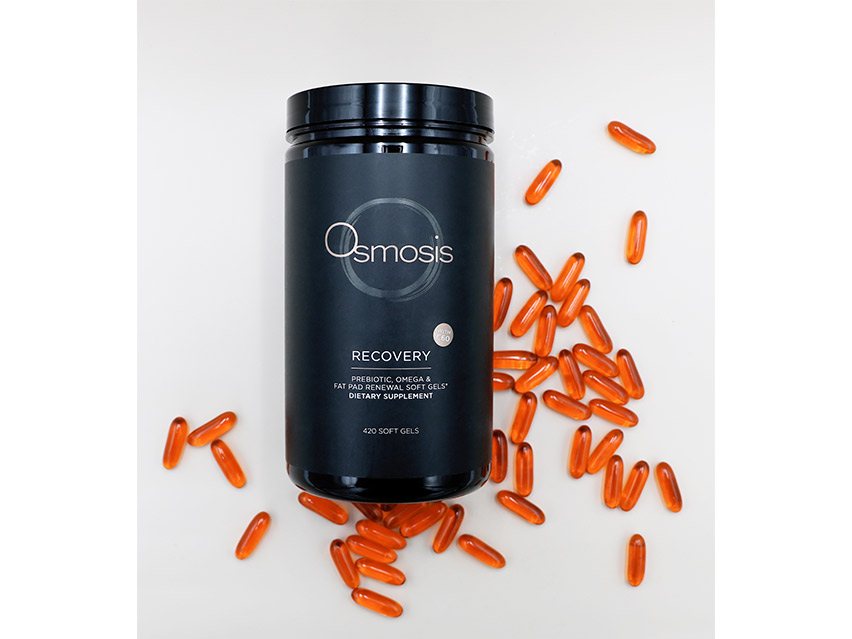 Osmosis Skincare Recovery Prebiotic, Omega &amp; Fat Pad Renewal Supplement - Soft Gels