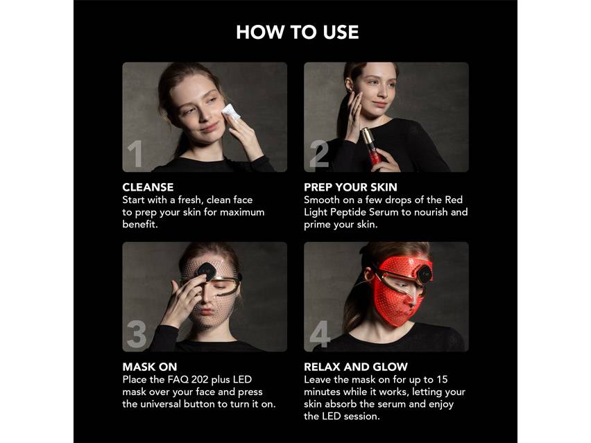 FOREO FAQ 202 Plus Smart Silicone LED Face Mask