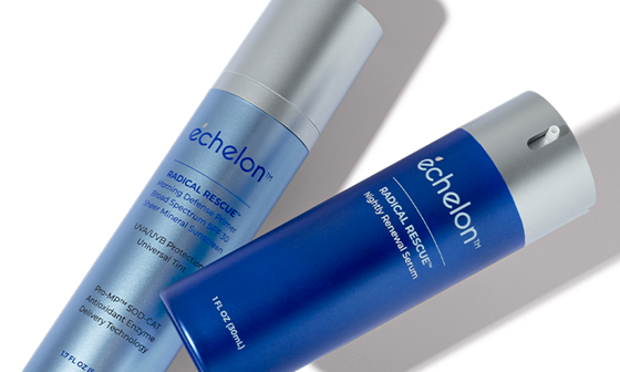 Radical Rescue Nightly Renewal Serum and Radical Rescue Morning Defense Primer Broad Spectrum SPF 30