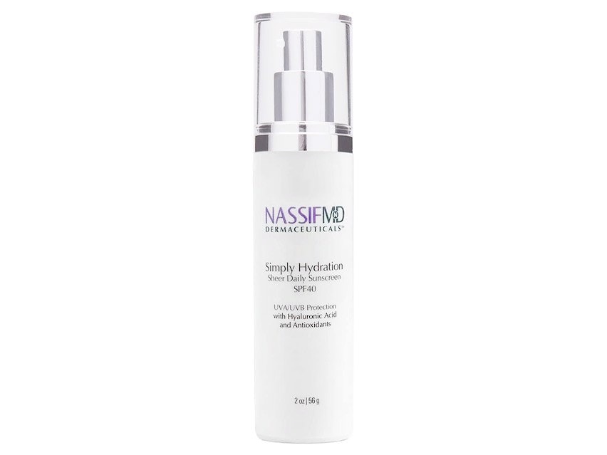 NassifMD® Simply Hydration Sheer Daily Sunscreen SPF 40