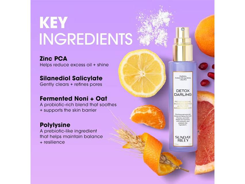 Sunday Riley Detox Darling Pro-Microbiome Balancing Essence