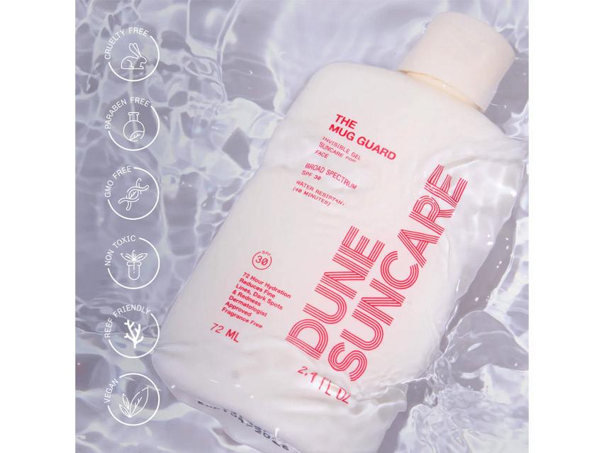 Dune Suncare The Mug Guard Invisible Gel Sunscreen Broad Spectrum SPF 30