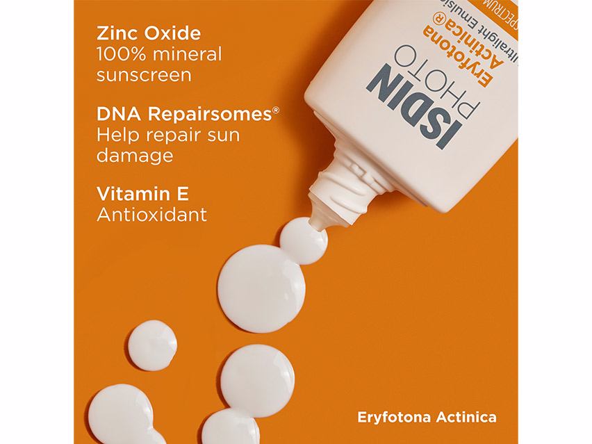 ISDIN Eryfotona Actinica Daily Lightweight Mineral SPF 50+ Sunscreen - 1.7 fl oz