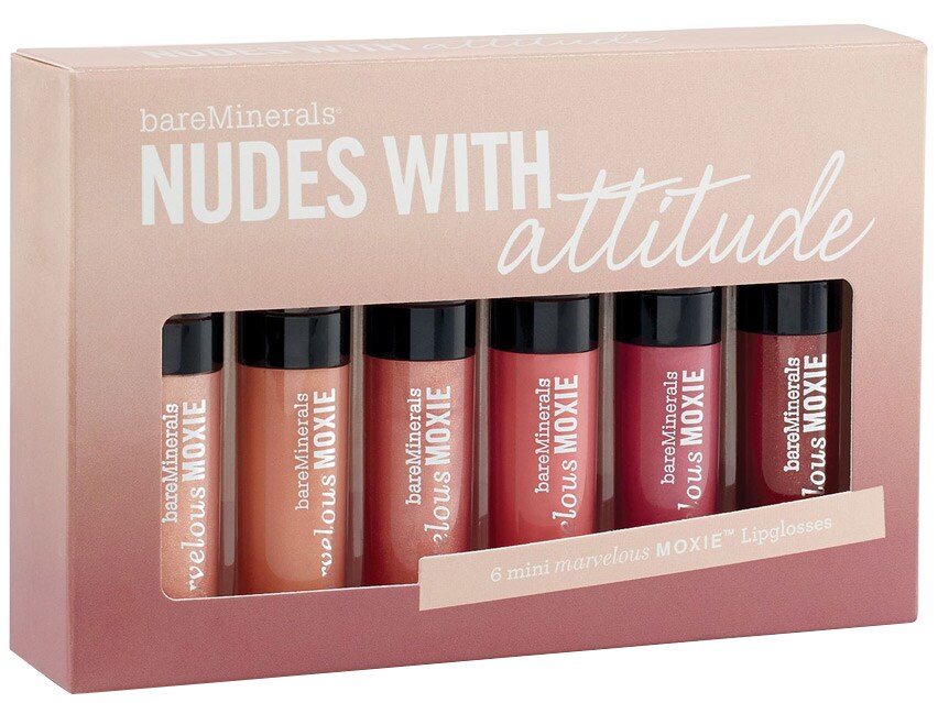 BareMinerals Nudes with Attitude Mini Marvelous Moxie Lipgloss Kit