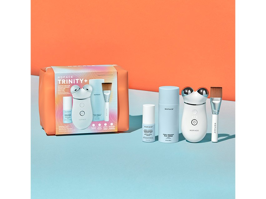 NuFACE TRINITY+ Supercharged Skincare Routine Set | LovelySkin