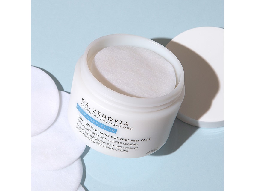 Dr. Zenovia Skincare 10% Glycolic Acne Control  Peel Pads