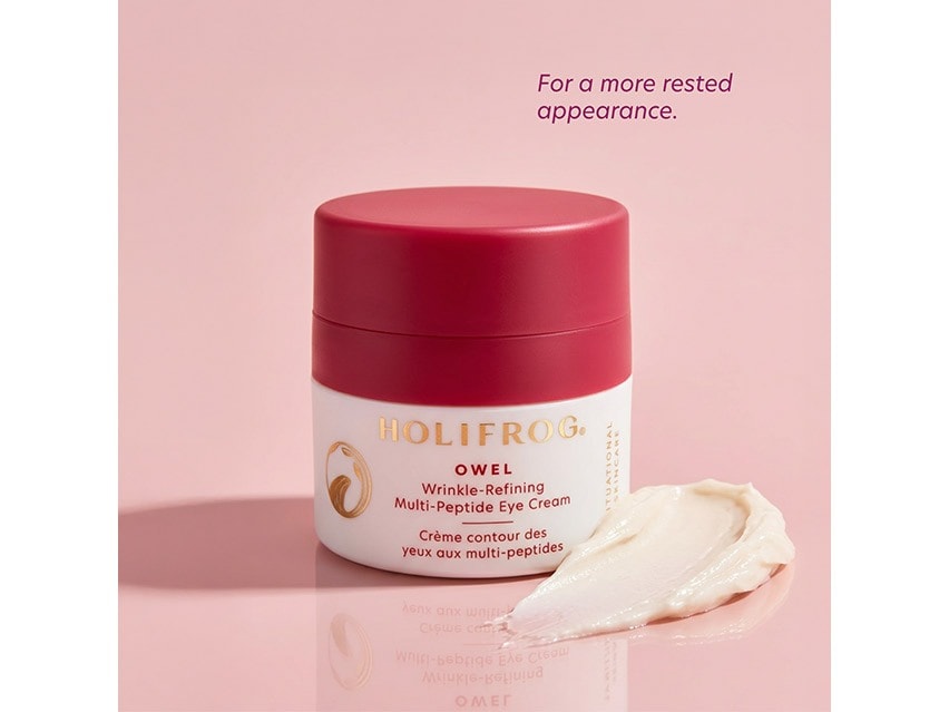 HoliFrog Owel Wrinkle Refining Multi-Peptide Eye Cream