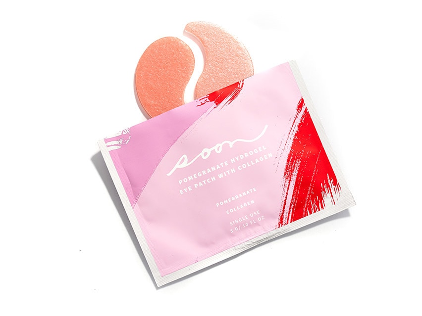 Soon Skincare Pomegranate Hydrogel Eye Patches with Collagen - 5 pairs