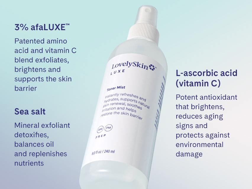 LovelySkin LUXE Toner Mist