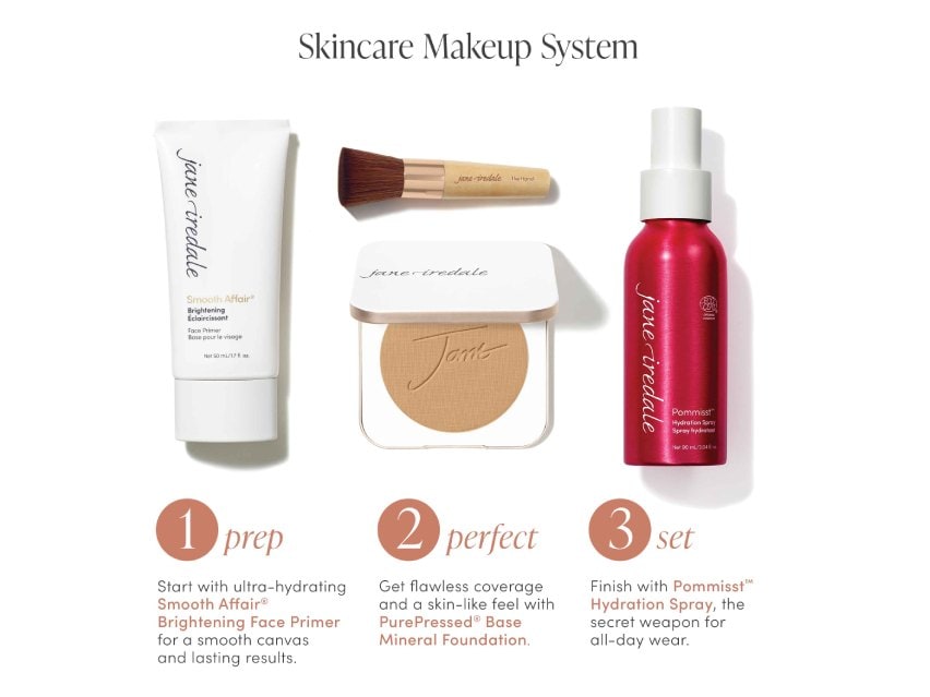 jane iredale Skincare Makeup System Essentials Set