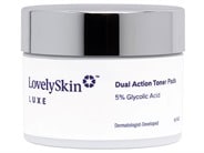 LovelySkin LUXE Dual Action Toner Pads