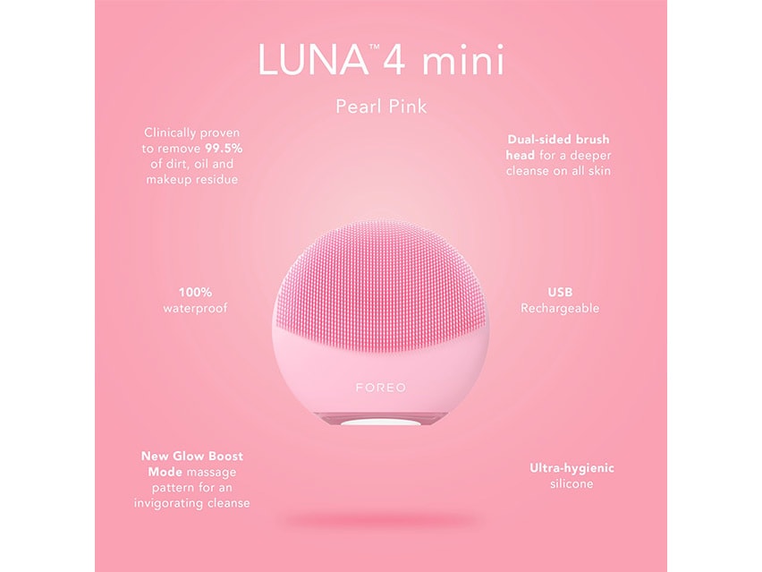 FOREO LUNA 4 mini - Pearl Pink