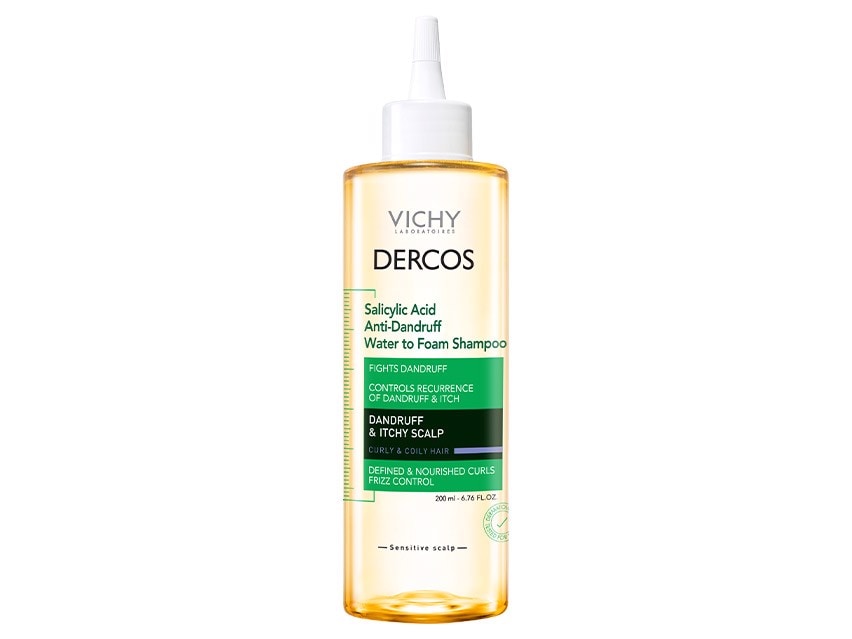 Vichy Dercos Salicylic Acid Anti-Dandruff Water to Foam Shampoo