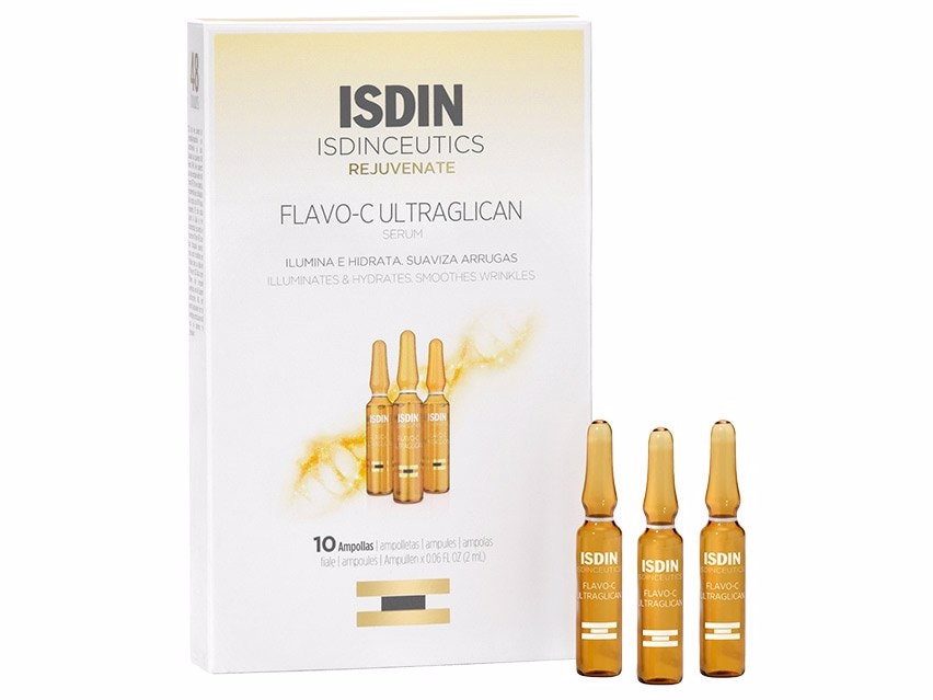 ISDIN Isdinceutics Flavo-C Ultraglican Vitamin C Ampoules - 10 Ampoules