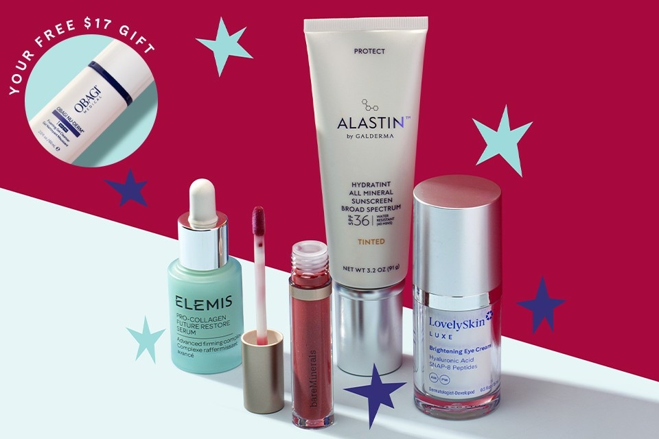 ELEMIS, bareMinerals, ALASTIN Skincare and more