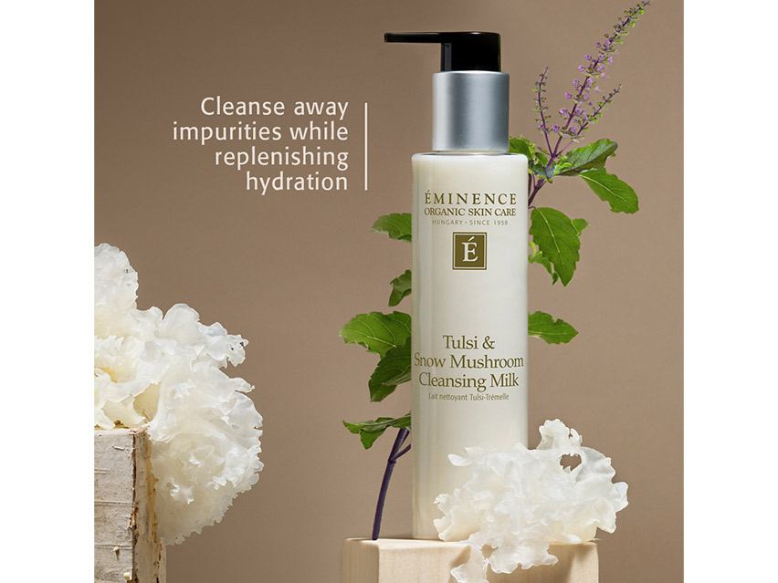 Eminence Organics Tulsi &amp; Snow Mushroom Cleansing Milk
