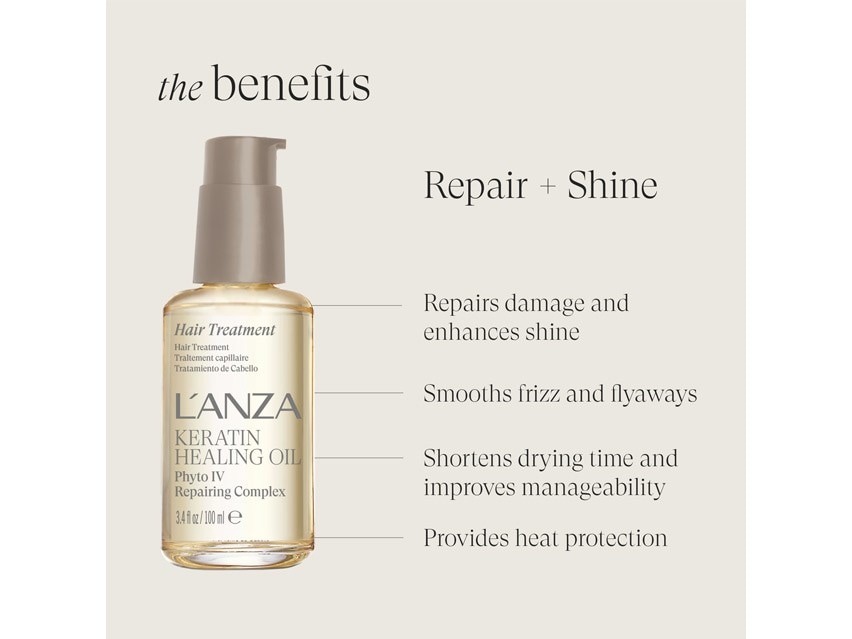 L&#39;ANZA Keratin Healing Oil Hair Treatment