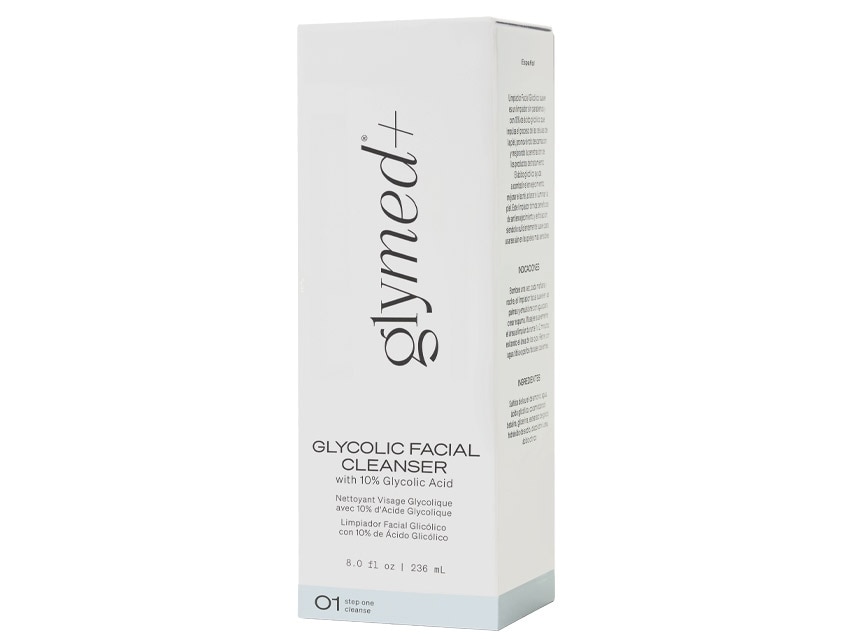 GlyMed Plus Glycolic Facial Cleanser with 10% Glycolic Acid