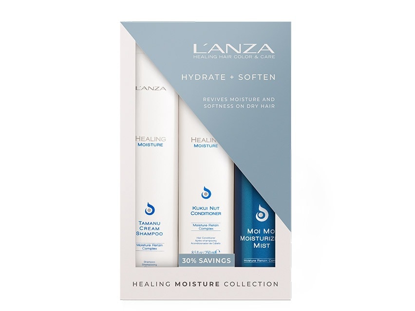 L&#39;anza Healing Moisture Hydrate &amp; Soften Gift Set - Limited Edition