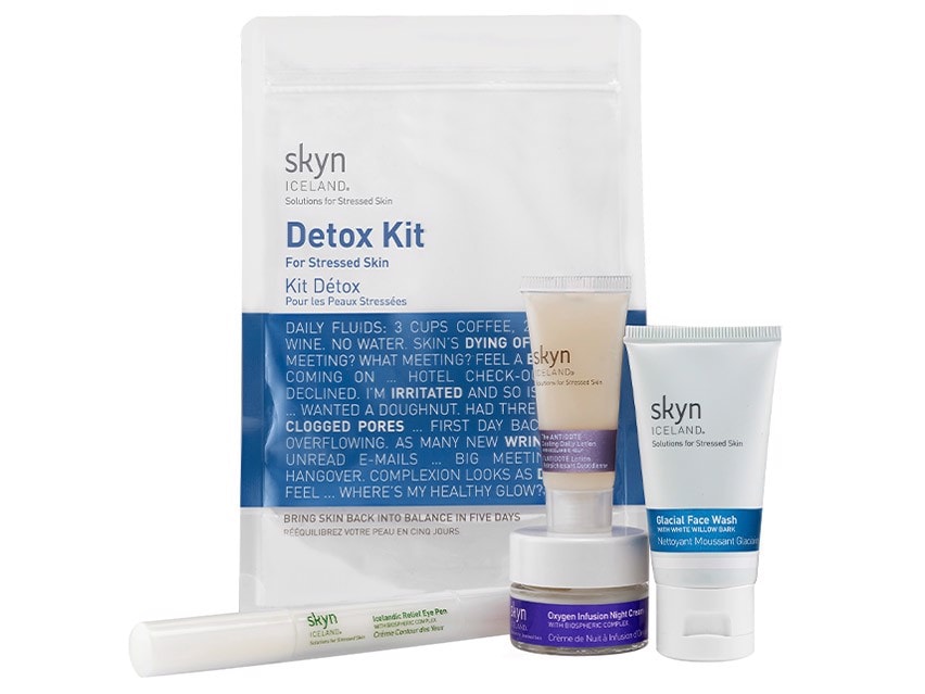 skyn ICELAND Detox Kit for Stressed Skin