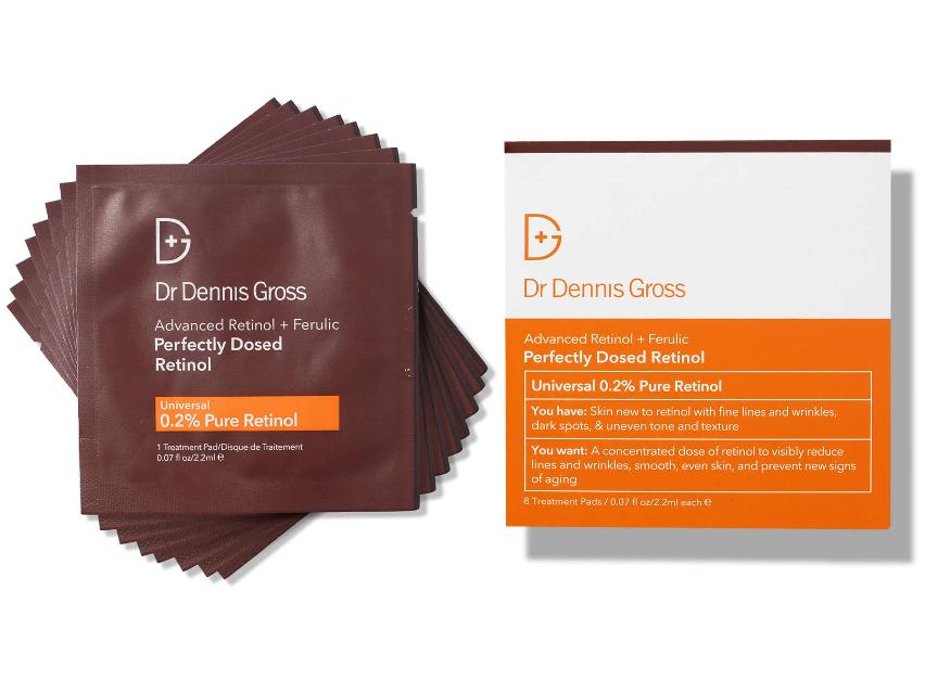 Dr. Dennis Gross Advanced Retinol + Ferulic Perfectly Dosed Retinol Treatment Pads