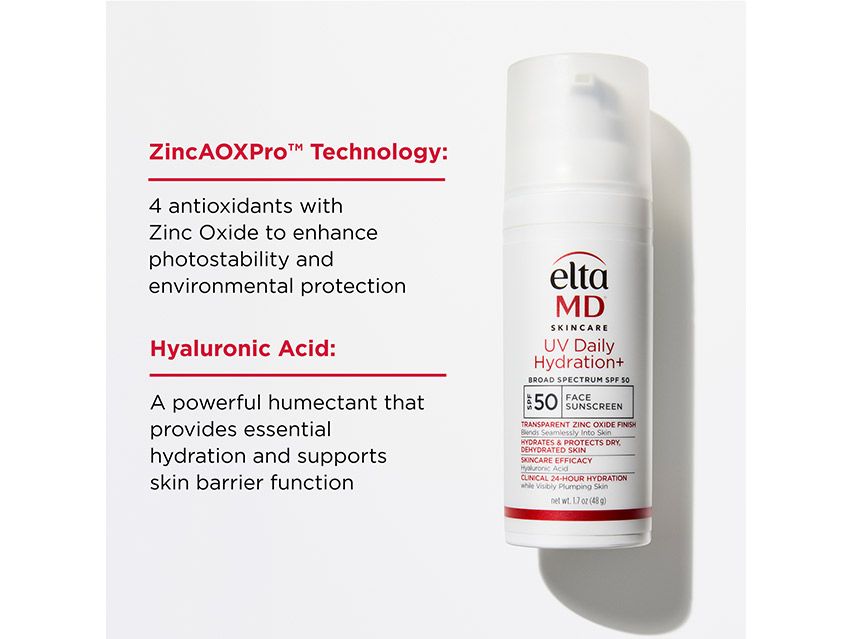 EltaMD UV Daily Hydration+ Broad Spectrum SPF 50
