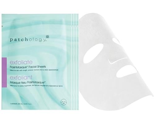 patchology Exfoliate FlashMasque Facial Sheets - 4 Pack | LovelySkin