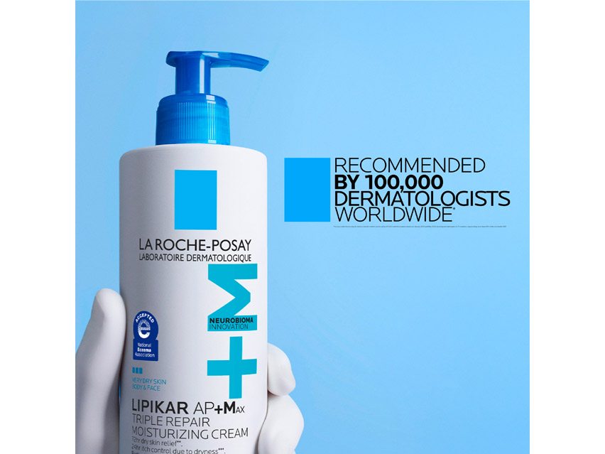 La Roche-Posay Lipikar AP+M Triple Repair Body &amp; Face Moisturizer For Dry Skin