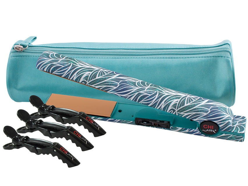 CHI AIR EXPERT Classic Tourmaline Ceramic Hairstyling Iron 1” - Limited Edition Seaside Breeze