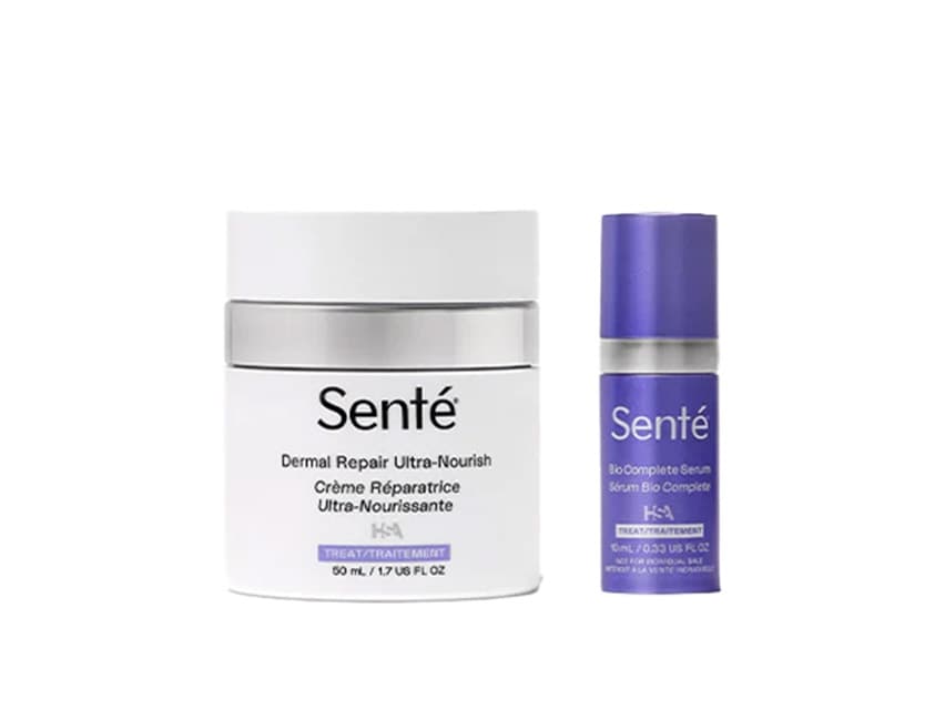 Sent&#233; Dermal Repair Ultra-Nourish and Travel Bio Complete Serum Duo