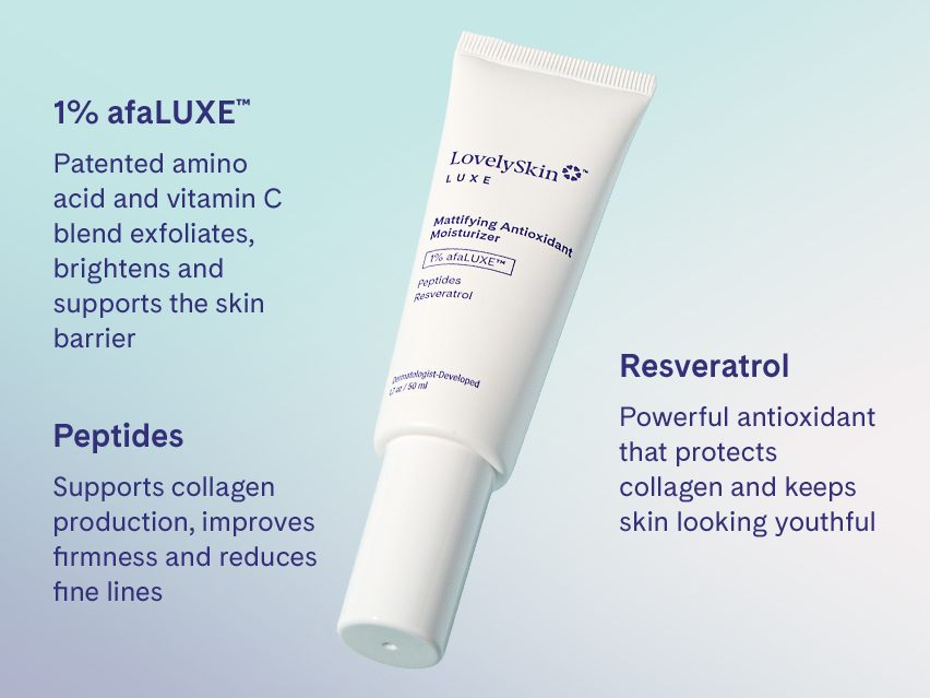LovelySkin LUXE Mattifying Antioxidant Moisturizer