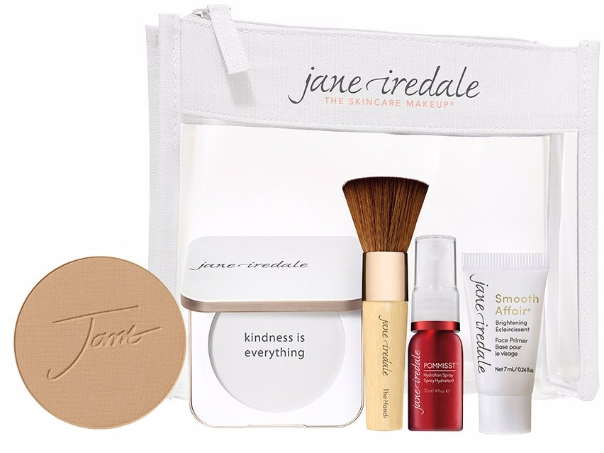 jane iredale Skincare Makeup Discovery System & Refill Set - Latte