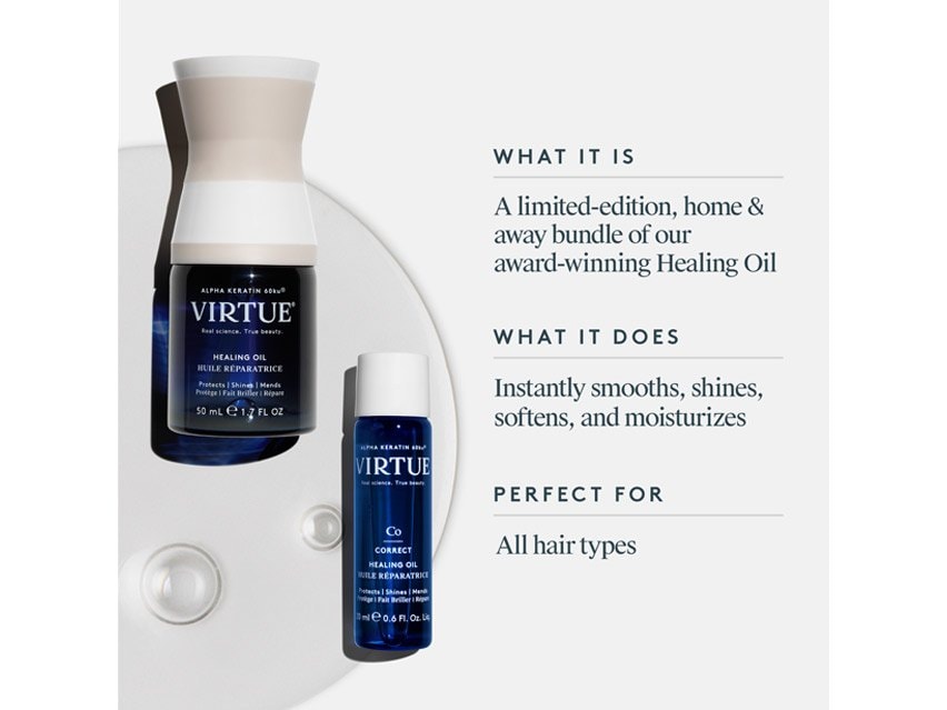 VIRTUE Healing Oil Home &amp; Away Duo - Limited Edition