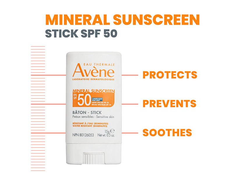 Avene Mineral Sunscreen Balm Stick SPF 50