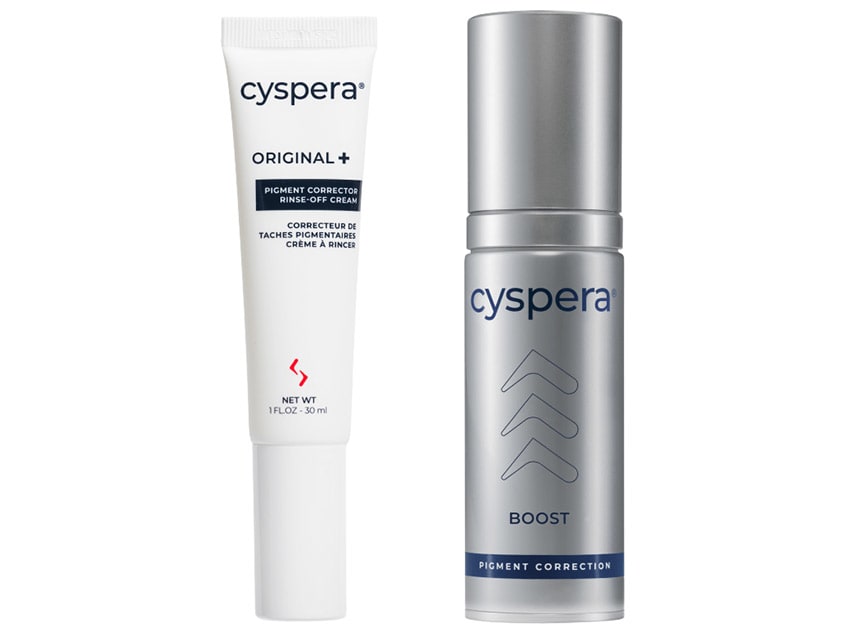 Cyspera Original + Pigment Corrector & Boost Radiance Brightening Duo for Sensitive Skin