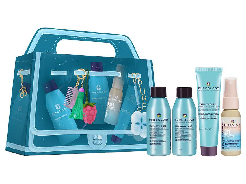 Pureology Strength Cure Minis Handled with Hair Care Set - Limited Edition