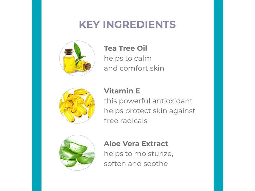 derma e Therapeutic Tea Tree &amp; Vitamin E Relief Cream