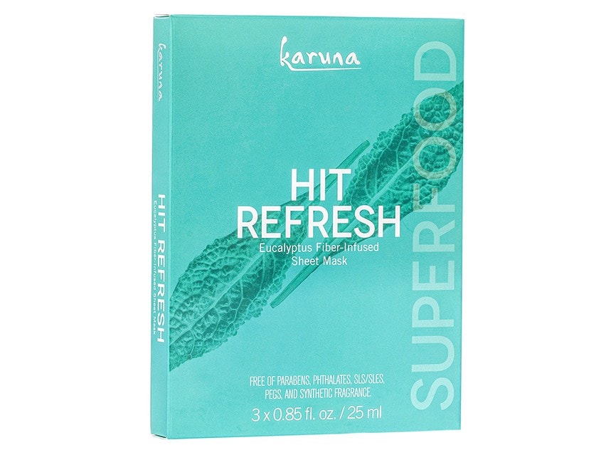 Karuna Hit Refresh Eucalyptus Fiber-Infused Sheet Mask