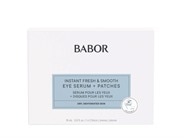 BABOR Instant Fresh and Smooth Eye Serum + Reusable Eye Patches