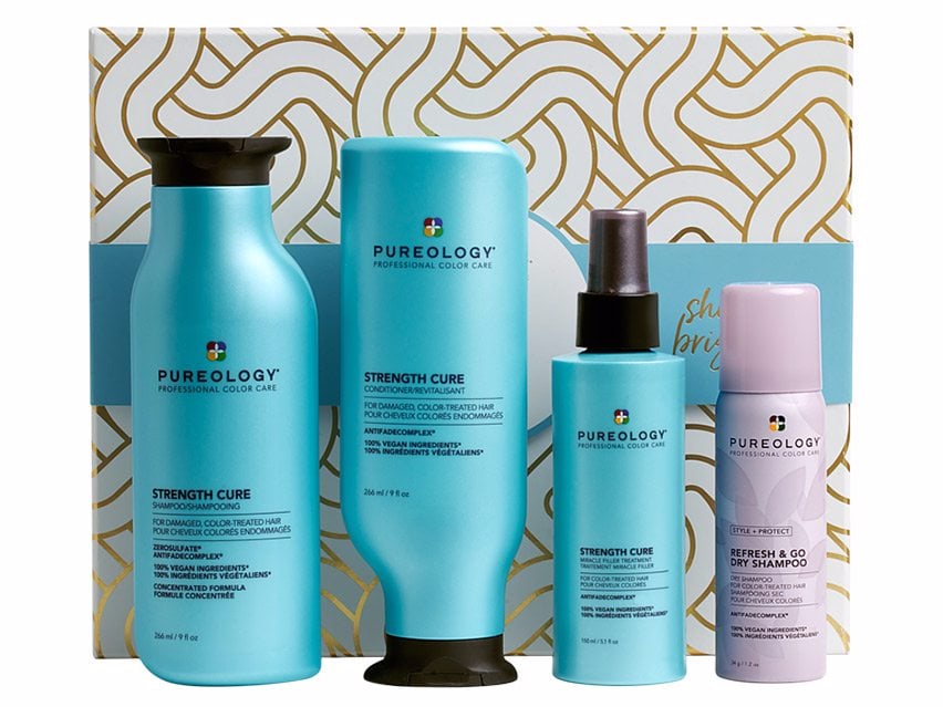 Pureology Strength Cure Holiday Gift Set 2018 - Limited Edition