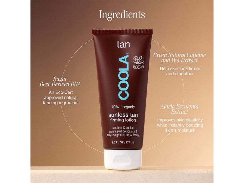COOLA Organic Gradual Sunless Tan Firming Lotion
