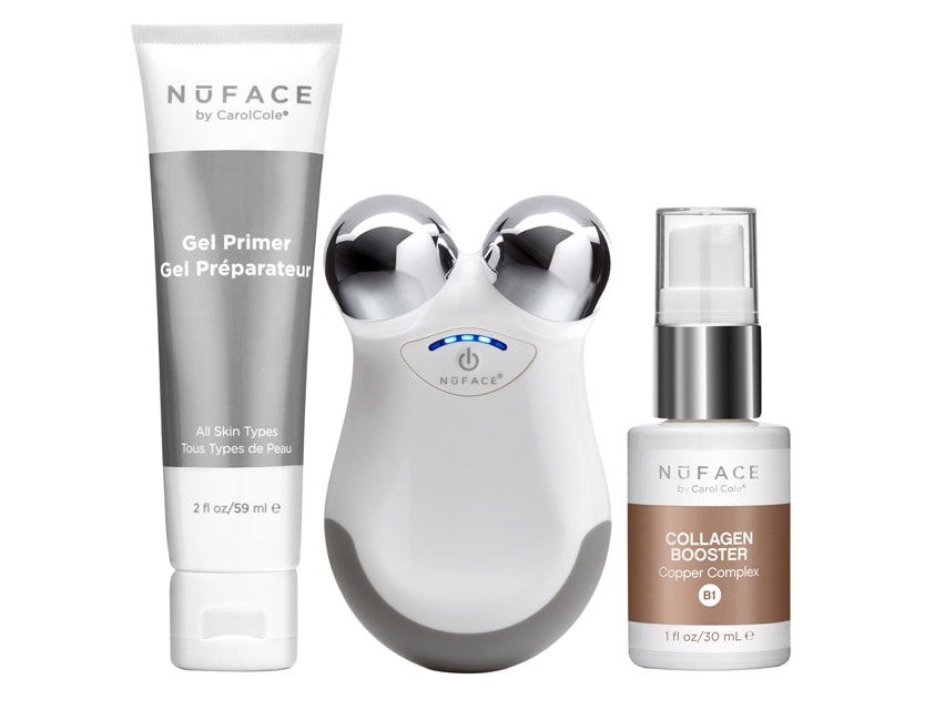 NuFACE mini Facial Toning Device Limited Edition Glam-On-The-Go Gift Set