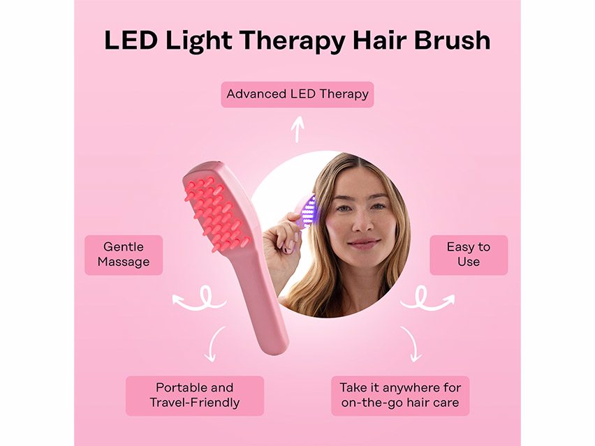 Skin Gym LED Stimulating Hair Brush