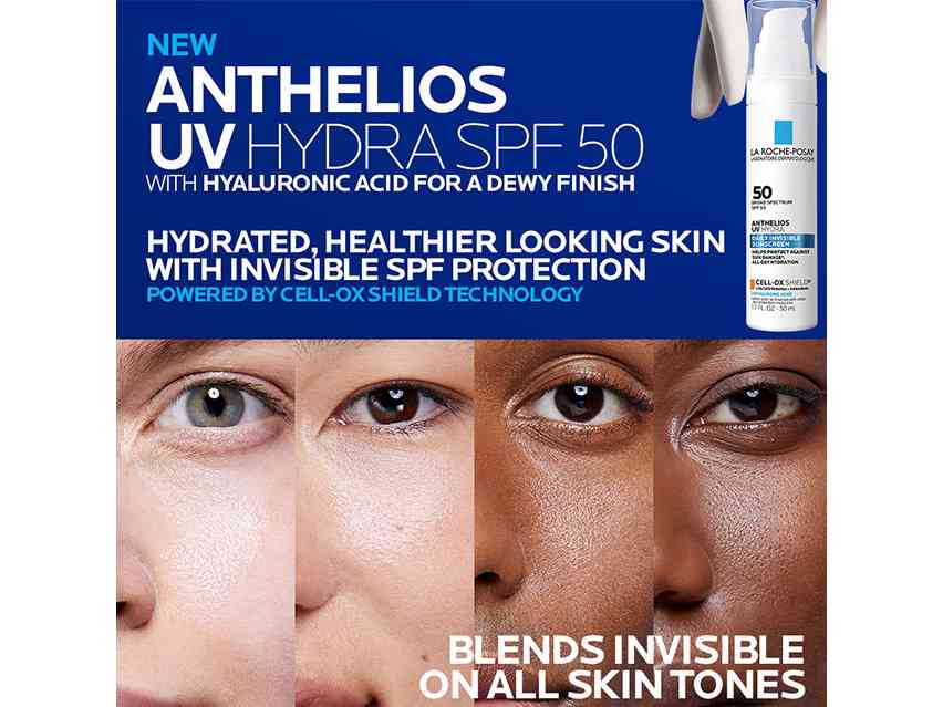 Anthelios UV Hydra Daily Invisible Sunscreen SPF 50
