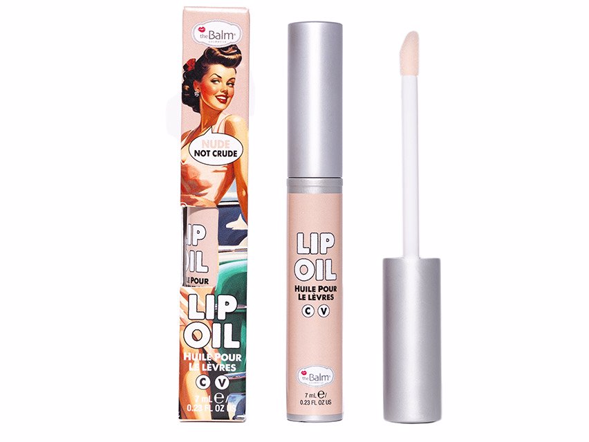 theBalm Lip Oil - Nude Not Crude